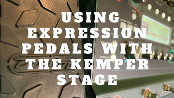 Using Expression Pedals & External Foot Switches With The Kemper Stage