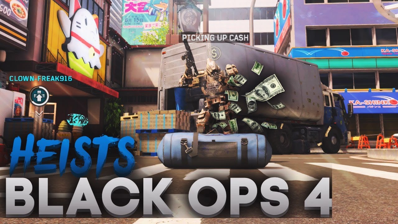 Heist Mode Call of Duty Black Ops 4 YouTube