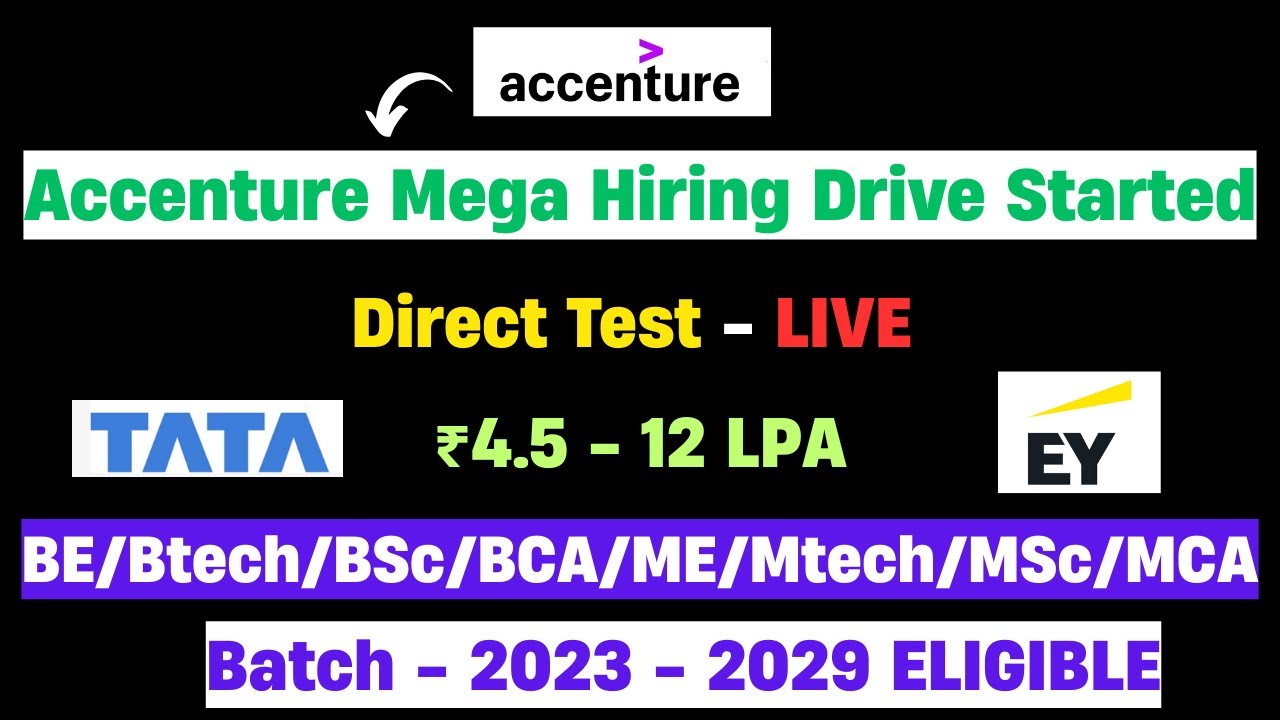 Finally Accenture Hiring 2025 Batch | Accenture Hiring | 2025 Batch ...