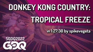 Donkey Kong Country: Tropical Freeze by spikevegeta in 1:27:30 - Summer Games Done Quick 2022
