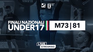 FINALI CAMPIONATI ITALIANI U17 2024 - M 73/81