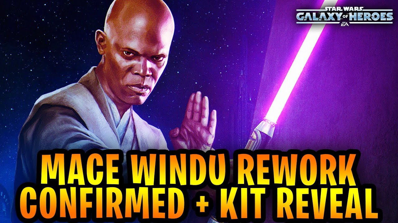 MACE WINDU REWORK CONFIRMED + KIT REVEAL! Huge Boost to Jedi Master