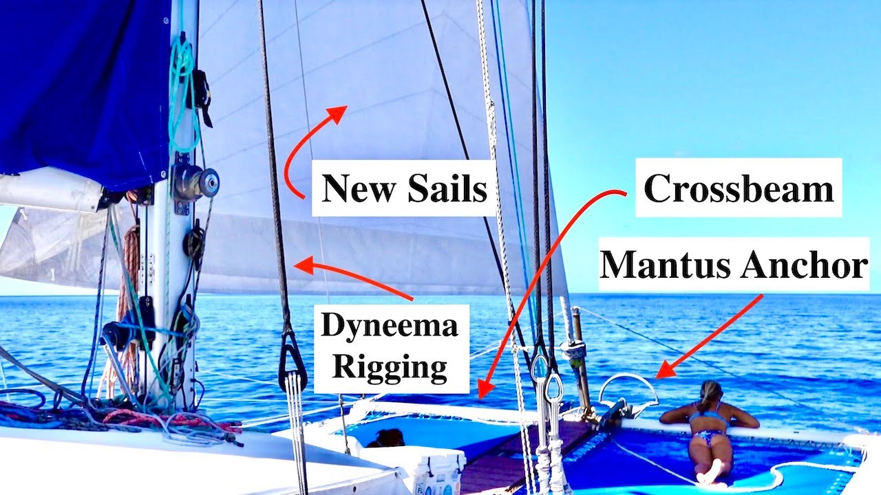 Our Catamaran Upgrades AFTER SAILING 3000 MILES | Interrupted by a BIG SURPRISE!