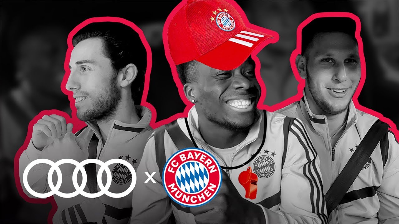 "You have to shave your head" - Interview with Davies, Süle & Odriozola | FC Bayern X Audi