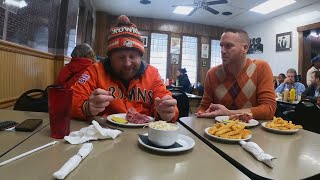 Mike Polk Jr. meets the British Paul Brown, Cleveland Browns superfan