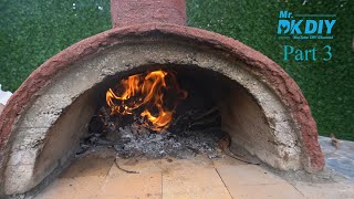 Building a DIY Wood Fired Pizza and Bread Oven in my way / Part 3
