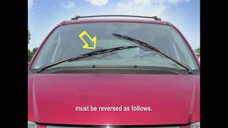 TRICO Sentry Opposed Wiper Systems Small Large Hook Arms (Subtitles)