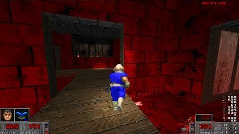 Brutal Doom v21 GOLD: [DOOM II][Black Metal difficulty] PSMAP17: Blood Citadel (PSX Map) - Part 24