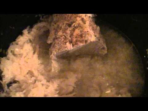 Slow Cooked Pork loin And Sauerkraut: What's For Dinner??