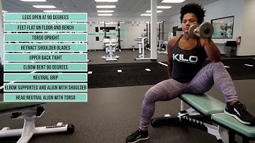 External Rotation - Elbow on Knee  - DB  - One-Arm | KILO Exercise Demo