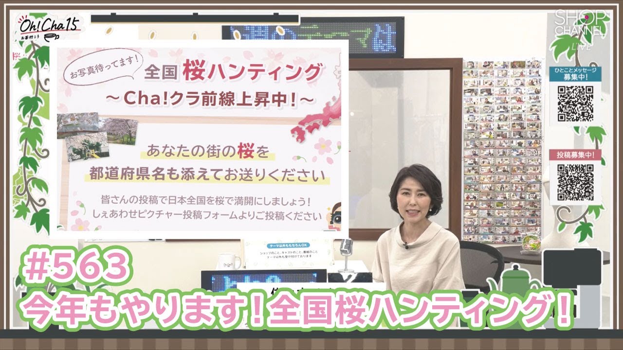 Oh！Cha 15（お茶行こう） 3月21日(金曜日)【ショップチャンネル