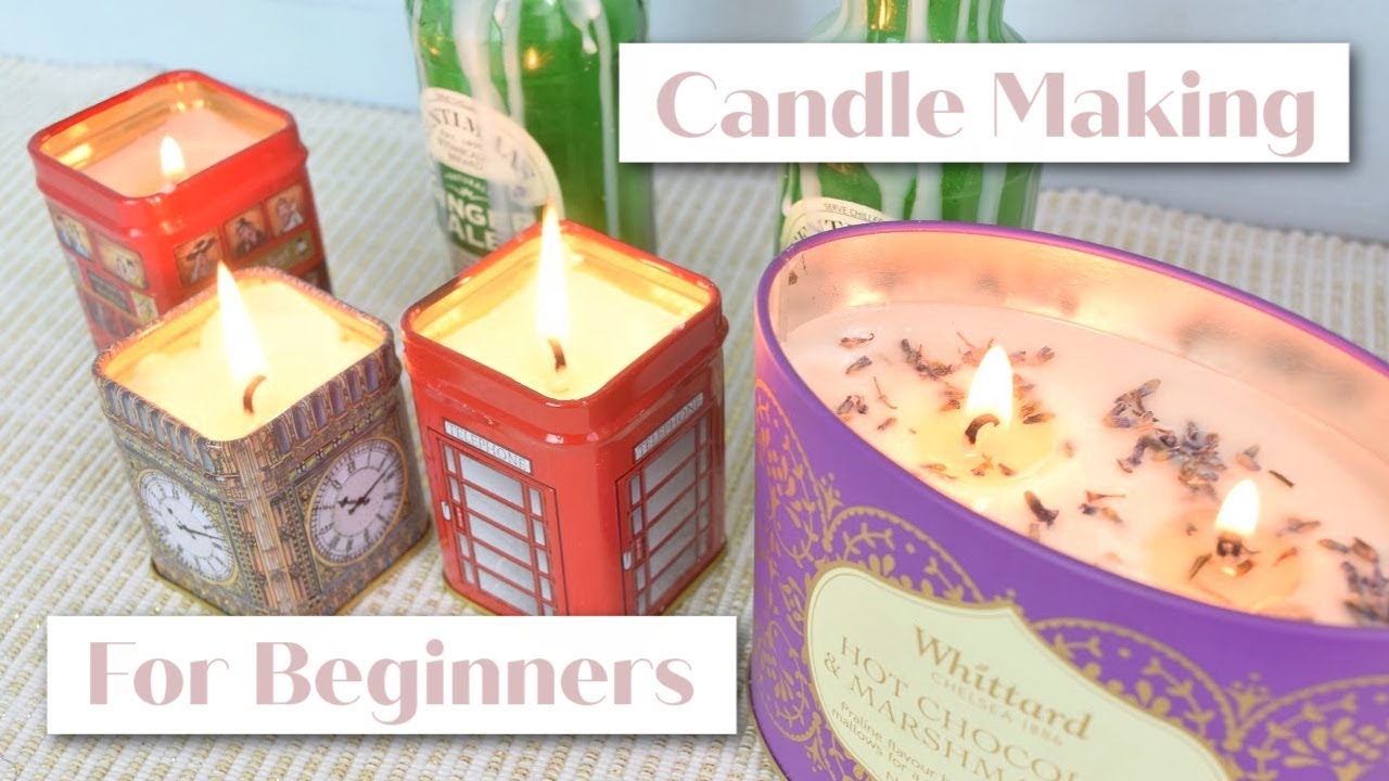 How To Make Candles For Beginners Easy Guide To Candle Making YouTube