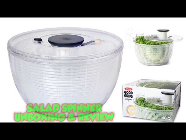 OXO Good Grips Glass Salad Spinner in Small & Large Sizes on Food52