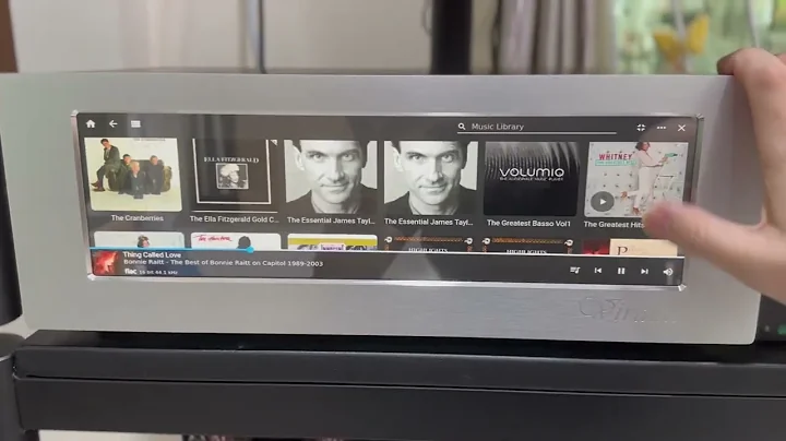 My DIY 14 inches touch display Streaming Player.