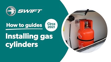 How to install gas cylinders in your Swift Caravan (circa 2021)