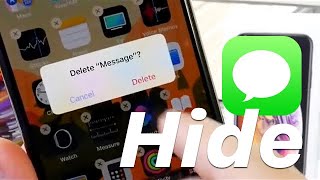 How to HideText message on iPhone | Passcode lock Apps