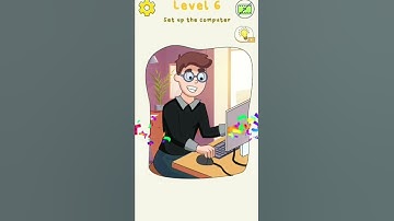 Displace Puzzle: Move One Part Level 6 😃😄 #shorts