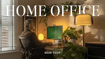 Cosy Desk Setup & Home Office Tour - 25/26