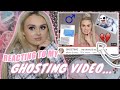 REACTING TO MY GHOSTING VIDEO 2 YEARS ON / EMBARRASSING....
