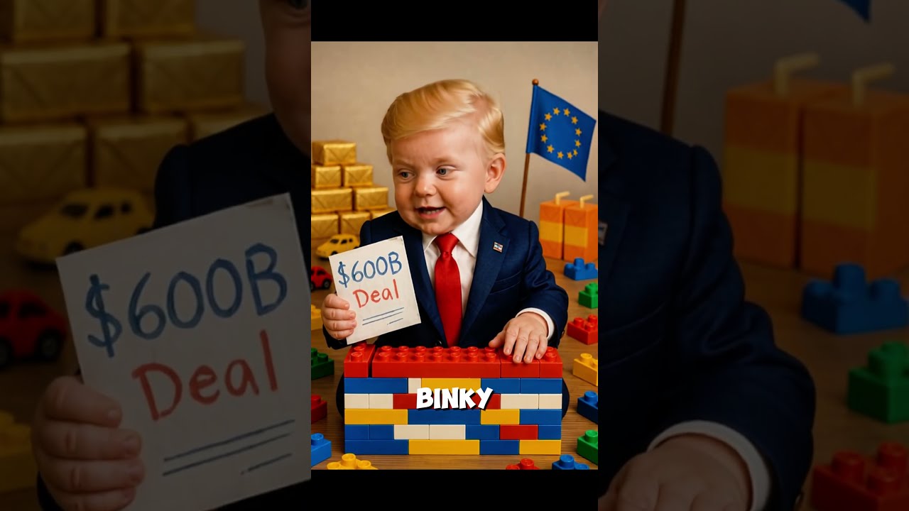 Baby Trump Europe Paid Me 600 Billion The Art Of Binky Deal Comedyshorts
