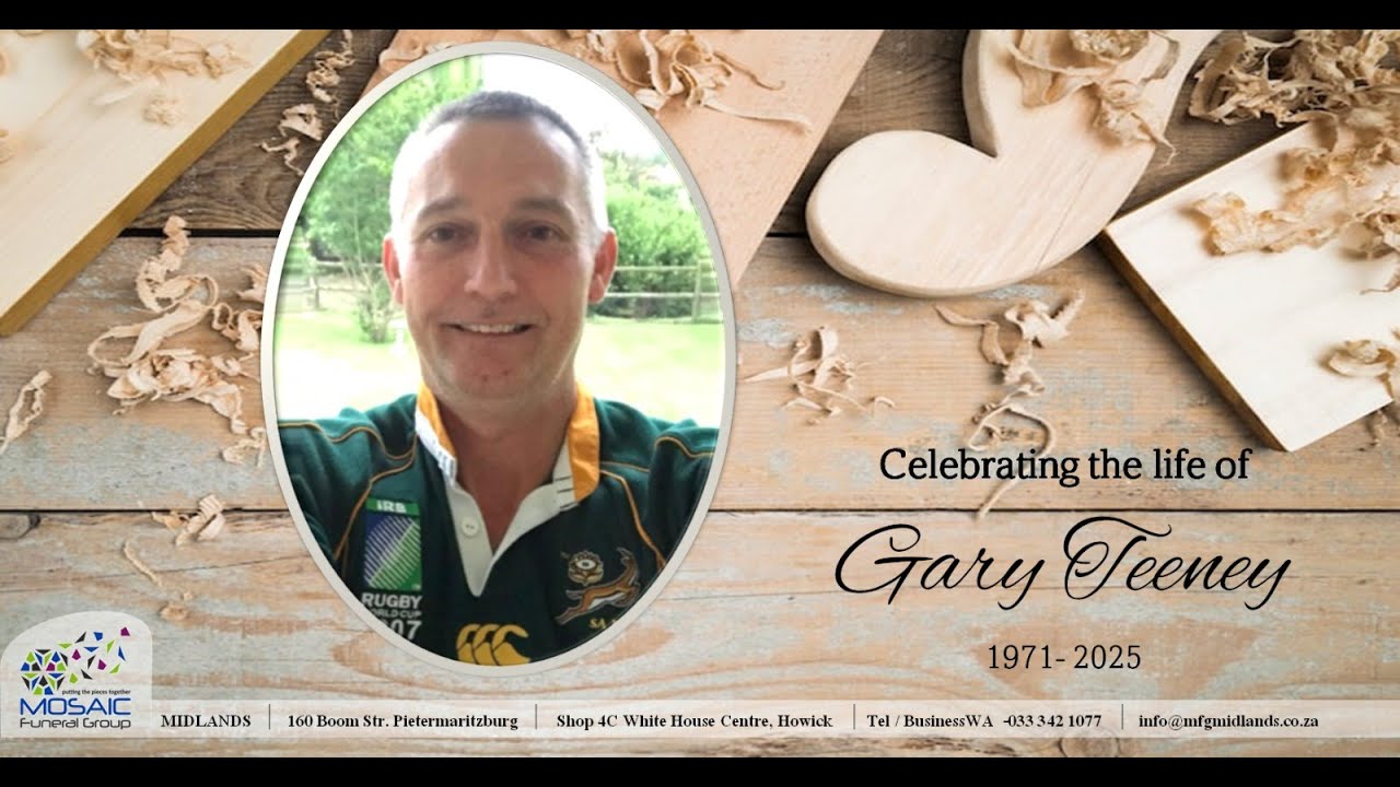 Memorial Service for Gary Teeney - YouTube
