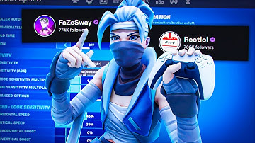 Trying The BEST Pro Controller Players Settings in Chapter 3 (ft. Reet & FaZe Sway)