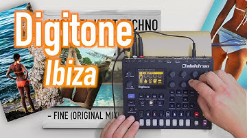ELEKTRON DIGITONE | Making Ibiza Techno | FM-Synthesizer Session