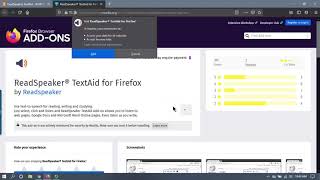 Adding the ReadSpeaker TextAid Browser Extension default