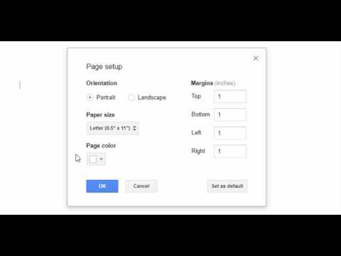How To Change The Page Color In Google Docs - Change color of page in Google Docs