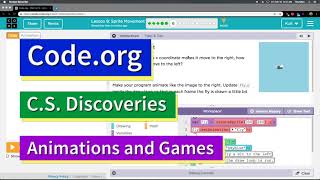 Code.org Sprite Movement 2019 Lesson 10 Part 5 | Tutorial with Answers