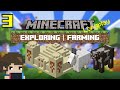 Minecraft Nintendo Switch Gameplay -  1.17 Update | Exploring and Farming - Survival Longplay Ep 3