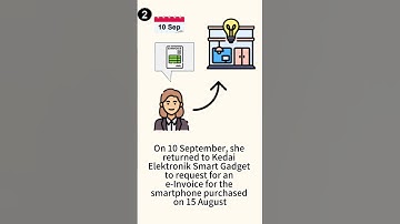 Buyers can request for e-Invoice after the month of purchase