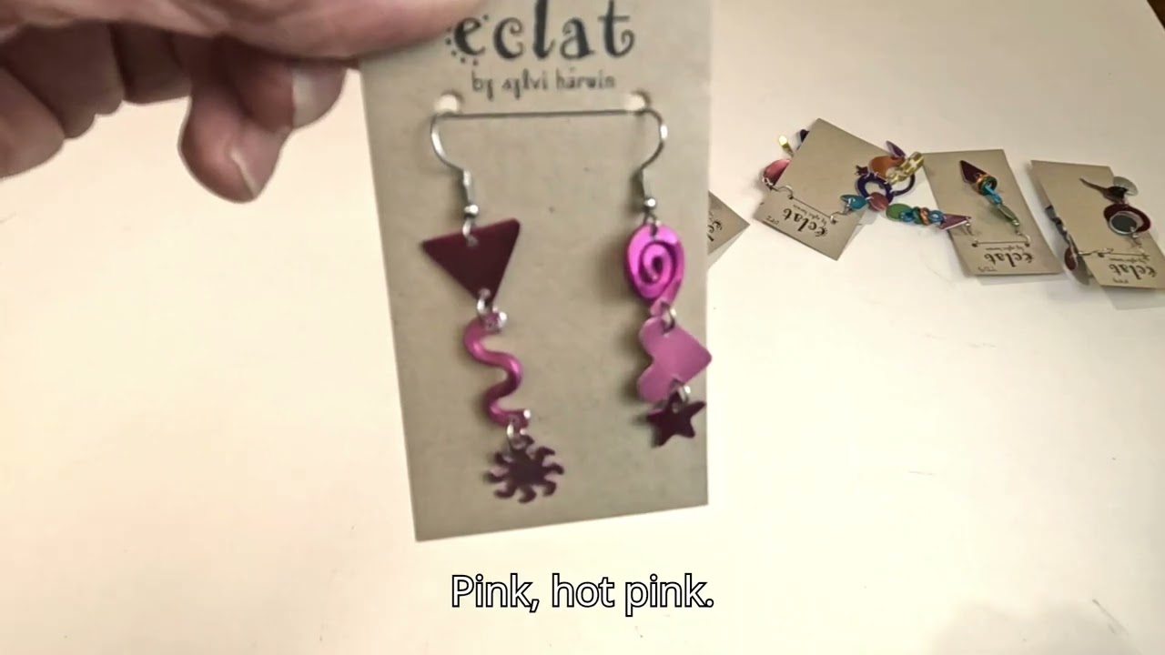 Annodized Aluminum Jewelry by Sylvi Harwin