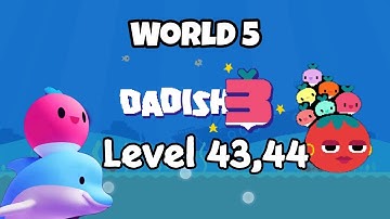 Dadish 3 World 5 Marfundo Sea level 43,44 | Dadish 3 Level 43,44 | Dadish Gameplay