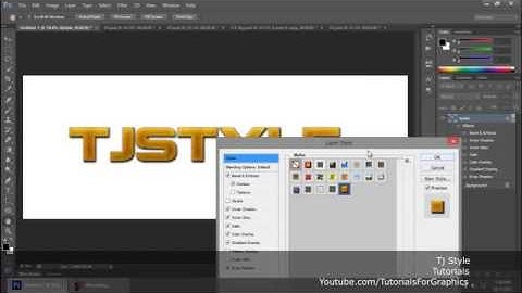 Photoshop Cs6 For Beginners   19   Saving Layer Styles