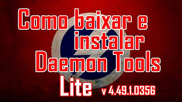 -PedroHighTec #03 - Como baixar e instalar Daemon Tools Lite.