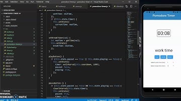 Edx CS50 - Project 1 - Pomodoro Timer React Native