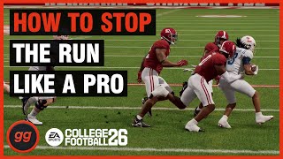 How To Stop The Run With These 5 Easy Tips in College Football 26!