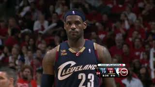 LeBron James Highlights vs. Chicago Bulls 2010 NBA Playoffs G3 (2010.04.22) - 39 Pts