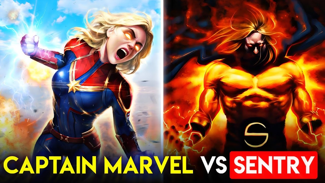 Captain Marvel vs Sentry | Taras ni Aaya isko 😅 | Guardian Pulse - YouTube