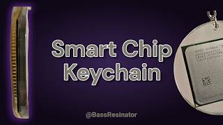 Smart Chip Keychain #resinart #keychain @BassResinator