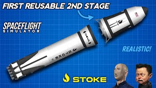 How To Build Stoke Nova Fully Reusable Rocket in Spaceflight Simulator