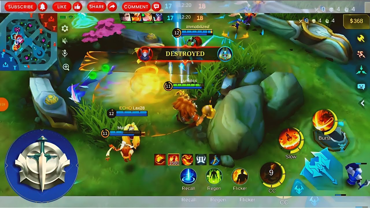 Mobile Legends | Epic - Legends Rank Game Part 57 | MLBB Gaming - YouTube