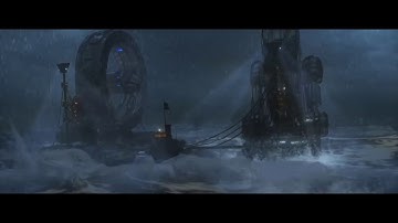 Stormy ocean - Making ocean in C4D - Ocean waves simulation in Cinema 4D - Splash and foam in C4D