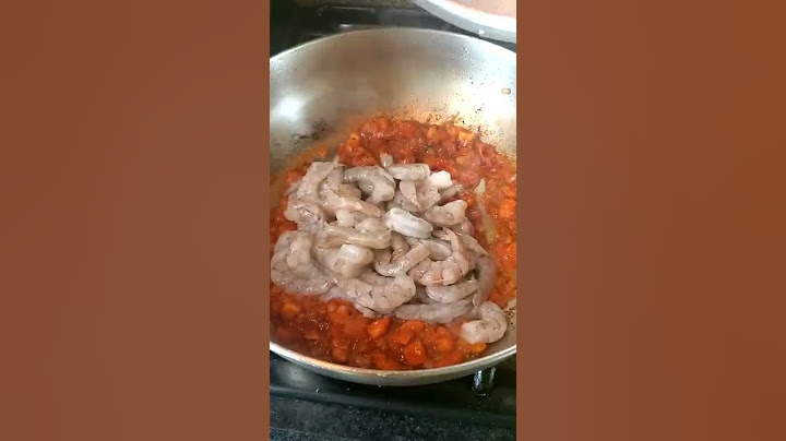camarones en salsa de Tomates #shorts