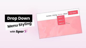Squarespace Drop Down Menu Styles (No-Code)