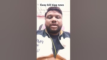 Eway bill new rule #gst #ewaybill