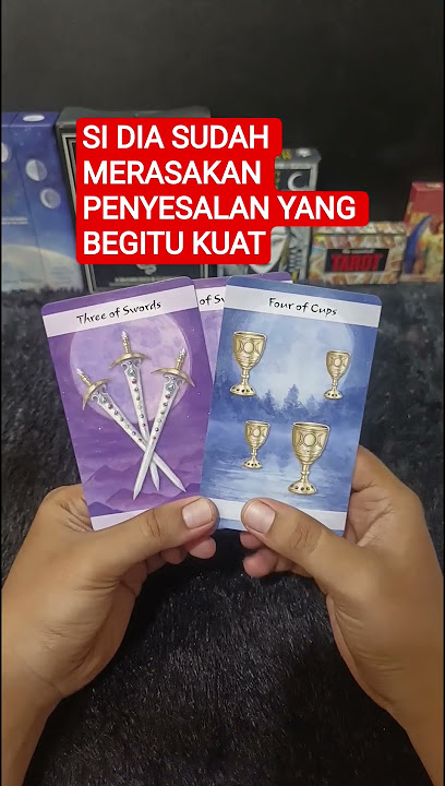 SI DIA SUDAH MERASAKAN PENYESALAN YANG BEGITU KUAT #tarot #tarotreading