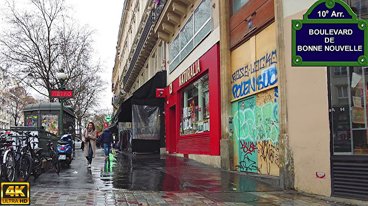 Boulevard de Bonne Nouvelle - Walk in Paris