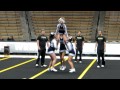 cheerleading stunt routine